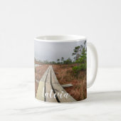 沼地のハイキングコース コーヒーマグカップ (正面右)