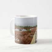 沼地のハイキングコース コーヒーマグカップ (正面左)