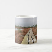 沼地のハイキングコース コーヒーマグカップ (中央)