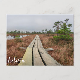 沼地のハイキングコース ポストカード