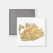 沼地の猫 マグネット (正面/裏面)