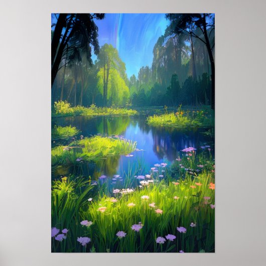 沼地の調和 ポスター (正面)