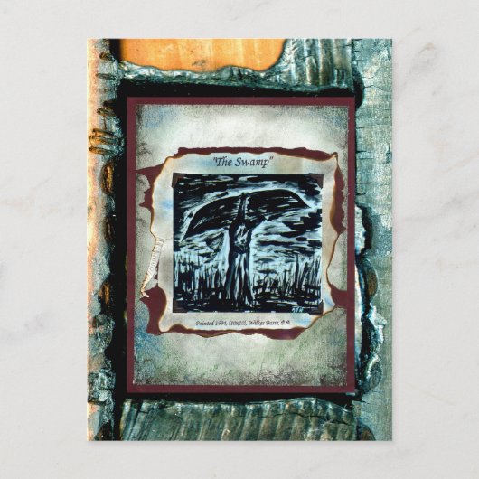 沼地 ポストカード (正面)