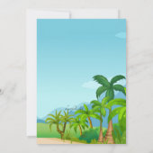 沼恐竜の写真招待状 招待状 (裏面)