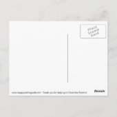 沼救の痙攣とベウラの緑 ポストカード (裏面)