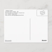 沼沢の草 ポストカード (裏面)