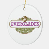 沼沢地の国立公園 セラミックオーナメント (左)