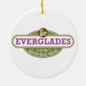 沼沢地の国立公園 セラミックオーナメント (裏面)