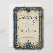 沼野瀬王室の結婚式招待状