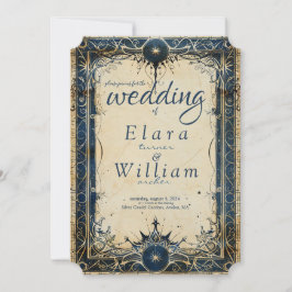 沼野瀬王室の結婚式招待状 招待状