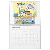 沼風刺動物12ヶ月カレンダー カレンダー (1月 2026)