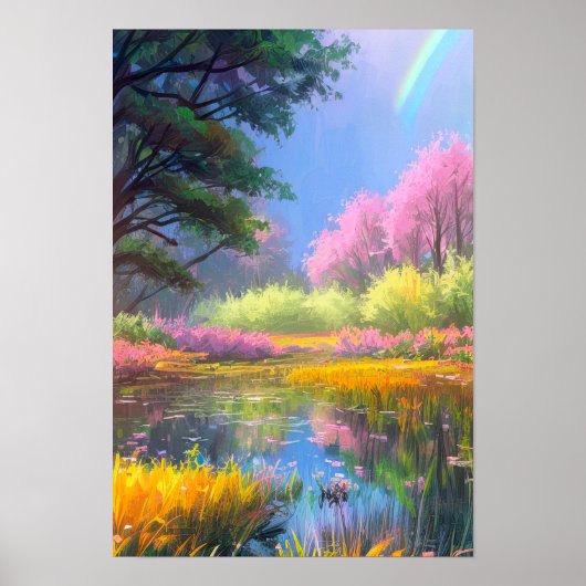 沼魅力的のカラフル喜びが ポスター (正面)