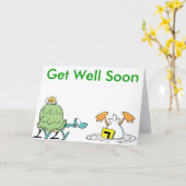 沼(すま)亀(めっ)の漫画がすぐ治る カード (黄色い花)