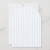 沿岸かわいこちゃんベビーシャワー招待状 招待状 (裏面)