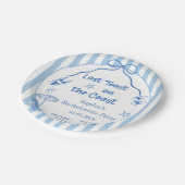 沿岸での最後の乾杯 独身最後の週末 ペーパープレート (アングル)