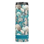 沿岸のはっきりしたクリスマスの木馬パターン#4 ID1009 タンブラー (裏面)