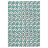 沿岸のはっきりしたクリスマスの木馬パターン#4 ID1009 テーブルクロス (正面)