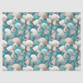 沿岸のはっきりしたクリスマスの木馬パターン#4 ID1009 薄葉紙 (正面)