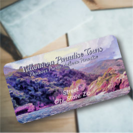 沿岸のイェラパからプエルトへの1620アドレス ラベル