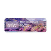 沿岸のイェラパからプエルトへの1620アドレス ラベル (正面)