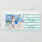 沿岸のクリスマス季節のごあいさつ4枚の写真 シーズンカード (裏面)