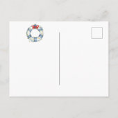 沿岸のクリスマス移動発表 案内ポストカード (裏面)