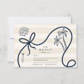 沿岸のスケッチ結婚ズ 出欠カード (正面)