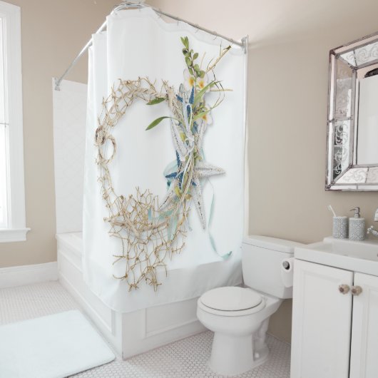 沿岸のバイブシャワーカーテン シャワーカーテン (インサイチュ)