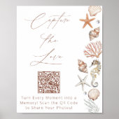 沿岸のブライダルシャワーが愛を捉える ポスター (正面)