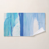 沿岸のホームバスルームのタオルセットビーチアート。 バスタオルセット (ハンドタオル)