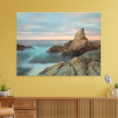 沿岸の夕日 キャンバスプリント (インサイチュ (リビング))