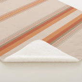 沿岸の夕日 シェルパブランケット (3/4)