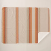 沿岸の夕日 シェルパブランケット (正面(横))