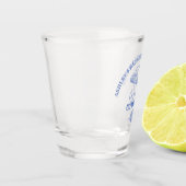 沿岸の女性のカーボーイバチェロレッテの好意の贈り物 ショットグラス (左)