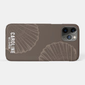 沿岸の孫娘航海の中性貝殻 Case-Mate iPhoneケース (裏面(横))