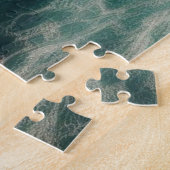 沿岸の崖 – 息をのむような景色 ジグソーパズル (側面)