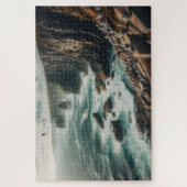 沿岸の崖 – 息をのむような景色 ジグソーパズル (縦)