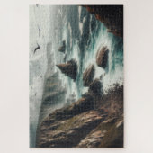 沿岸の崖 – 息をのむような景色 ジグソーパズル (縦)