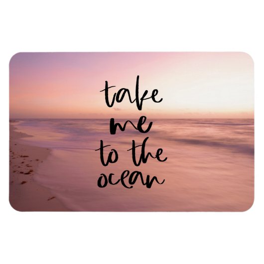 沿岸の日の出 マグネット (横)