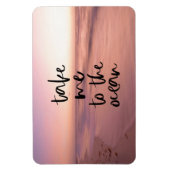 沿岸の日の出 マグネット (縦)