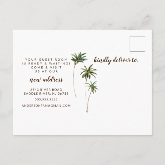 沿岸の松の木の移動のお知らせ 案内ポストカード (裏面)