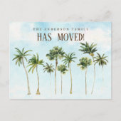 沿岸の松の木の移動のお知らせ 案内ポストカード (正面)