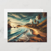 沿岸の至福 – ポストカード (正面/裏面)