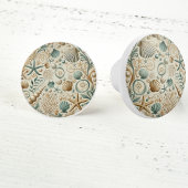 沿岸の貝殻 セラミックノブ