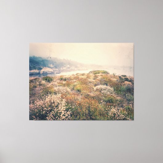 沿岸の野草 キャンバスプリント (正面)