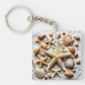 「沿岸の静けさ」 キーホルダー (正面)