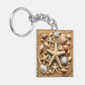 「沿岸の静けさ」 キーホルダー (正面左)