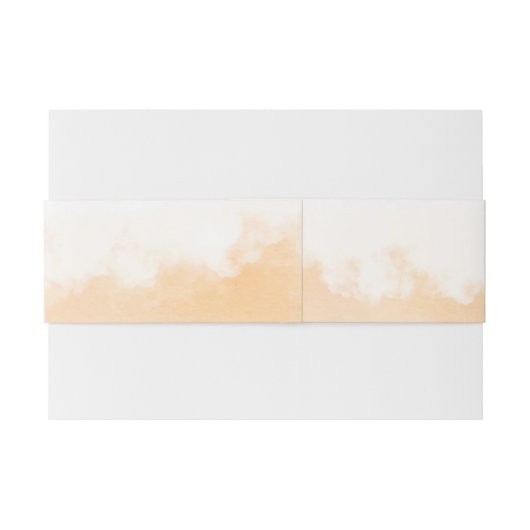 沿岸をテーマ結婚にした青と砂茶色 招待状ベリーバンド (裏面例)