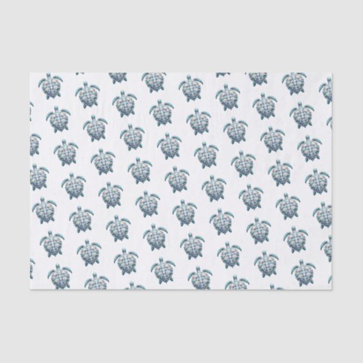 沿岸ウミガメ 薄葉紙 (正面)