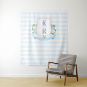 沿岸エレガントの結婚写真背景 タペストリー (インサイチュ)